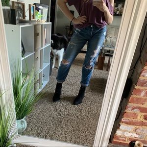 abercrombie & fitch boyfriend jeans